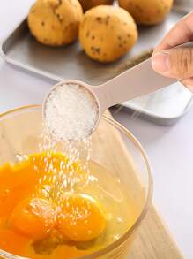 5pcs Baking Powder Measuring Spoon, Milk Powder Spoon, Coffee Spoon, Seasoning Spoon, Graduated Measuring Spoon, Double Graduated Measuring Spoon, Liquid Powder Graduated Baking Spoon, Kitchen Baking Tool. - Multicolor - View 5