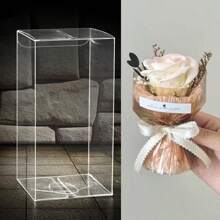 Pocket Rose Soap Flower Bouquet, Mini Preserved Rose Gift, Dried Flower Mini Souvenir, Girlfriend Birthday Decor, Mini Sunflower, Blue Rose, Red Rose, Pocket Romance - Multicolor - View 15