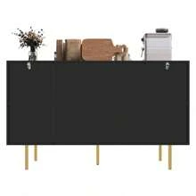 Sideboard, Dining Room Cabinet, Storage Cabinet With 4 Doors, Cabinet Door Design, Freestanding Cabinet