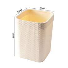 قطعة واحدة من علبة حفش جديدة منسوجة بالقطيفة، مناسبة لغرفة المعيشة والمطبخ والمكتب والاستخدام التجاري، غطاء مقاوم للتسرب بدون غطاء