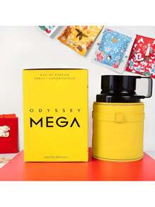 [Limited Selection] Elegant Men's Perfume|  Design .Yellow And Black Bottle .Color Changes| Long-Lasting Fresh Floral Scent 3.4oz Spray| Father's Day/Birthday/Valentine's Day Collection Gift. - 3.4盎司 - 查看 4