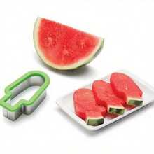 Edelstahl Wassermelonen-Scheiben-Form, Eis-am-Stiel Form