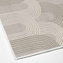 HECHO EN TURQUÍA. Alfombra turca antideslizante con estampado digital Pearl – AL4005. Suave al tacto, lavable y con reverso de fieltro antideslizante. 2 unidades. Moderna alfombra decorativa, ideal para salón, dormitorio, cocina, pasillo o entrada. Disponible en 4 tamaños (50 x 80 + 40 x 60 cm, 50 x 100 + 50 x 60 cm, 50 x 120 + 40 x 80 cm, 50 x 160 + 60 x 100 cm). Secado rápido, muy absorbente, diseño suave y cómodo. Apta para uso en interiores y exteriores.