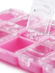 Hộp đựng đồ bằng nhựa acrylic rỗng 12 ngăn, hộp đựng đá trang trí móng tay, hộp đựng dụng cụ làm móng, hộp đựng trang sức, túi đựng đồ, hộp đựng cọ trang điểm, hộp đựng nước hoa, túi xách, đồ trang trí phòng. - Trong sáng - Xem 6