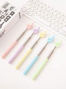 5pcs Retractable Pointer Stick For Classroom, Extendable Pointing Stick, Ideal For Teachers, Telescoping Hand Pointer, Extendable Supplies For Reading, Birthday Gifts(Random Color) - Multicolor - View 8