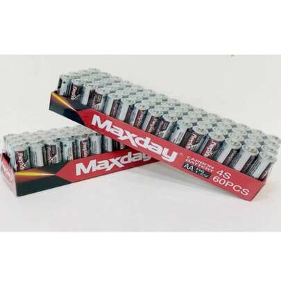 60 PÇS PILHAS AA Caixa Fechada Maxday Pilha AA