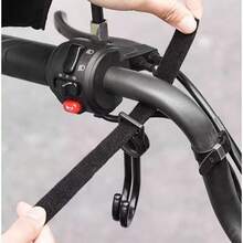 10pcs Rotary Dual Hooks For Electric Bicycle, Multifunctional No-Drill Hook And Loop Storage Hooks, Suitable For Electric Bike, Motorcycle, Bicycle For Women Storage Organizer Travel Holiday Essential Fall Decor Autumn Halloween