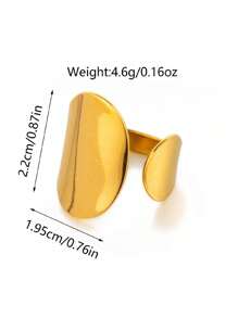 1 件可调节宽脸环，欧美影响者设计