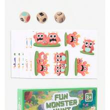 Children's Fun Monster Catching Baby Kindergarten Early Education Matching Reaction Training Parent-Child Interaction Beneficial Intelligence Toys - Multicolor - View 2