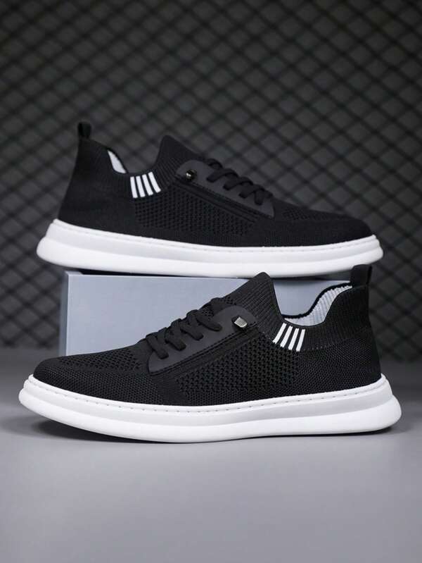 2025 Spring/Summer New Fashion Breathable Non-Odor Men's Casual Mesh Shoes, Soft Soles, Slip-On, Comfortable