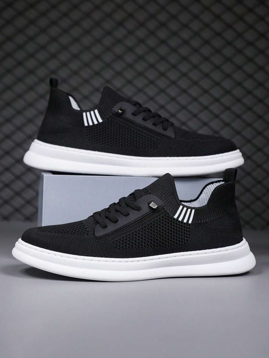2025 Spring/Summer New Fashion Breathable Non-Odor Men's Casual Mesh Shoes, Soft Soles, Slip-On, Comfortable