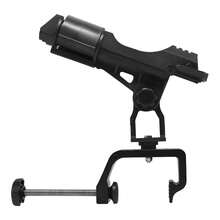 360 Swivel Fishing Rod Holder For Kayak Canoe Boat Stable Adjustable With Button Pin - Black - View 11