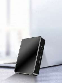 Lecteur MP3 Maxto, prend en charge une carte mémoire 64 Go/Mini baladeur MP3 portable MP4/Enregistreur/Radio FM/Écran couleur 1,8"/Lecteur de livres électroniques, convient aux étudiants et aux sportifs