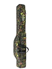 便携式三层鱼竿包耐用牛津折叠鱼竿卷轴便携包渔具收纳包防水迷彩旅行钓鱼包 - 彩色 - 查看 9