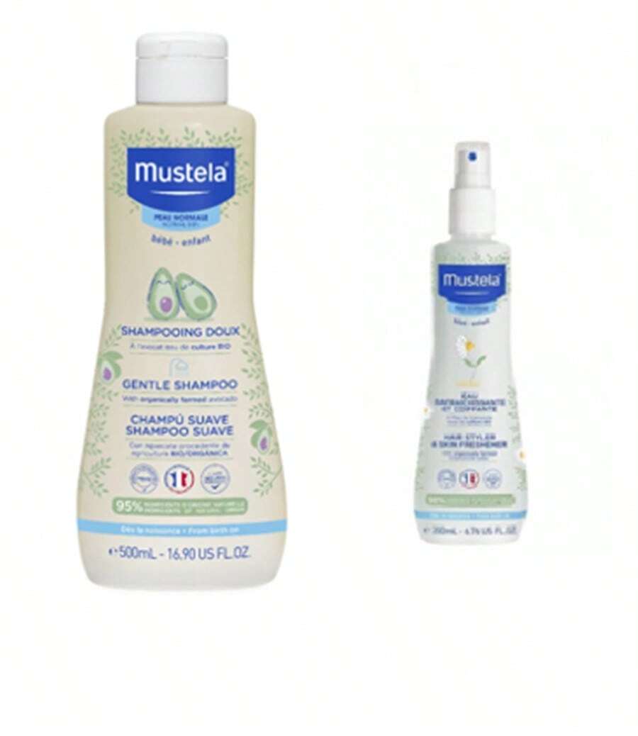 Duplo Champú suave + Agua de peinar . Mustela - Multicolor - Ver 1
