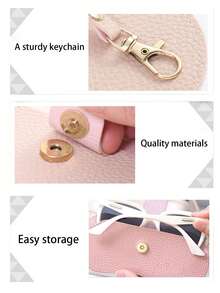 1PC Leather Glasses Storage Bag Portable Sunglasses Glasses Clip Protective Case Portable Glasses Storage Bag Can Hang Bag Travel Glasses Clip Women's Storage Bag Bag Charms Car Decoration Outdoor Portable Bag Couple Keychain Anti-Lost Wristband Birthday Gift Party Gift Anniversary Gift.