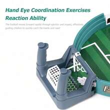 2-Sets Desktop Football Games, Two Person Football Table, Interaction/Partner Interaction, Ice Breaking Games, Party Games - Green - View 5