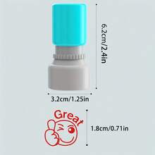 1 个红心、五角星、竖起大拇指“非常好”鼓励和表扬印章，教师课堂返校礼物奖牌，5 种设计可供选择 - 紅色 - 查看 8