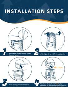 Stacking Chairs - สีเทาเข้ม - ดู 5