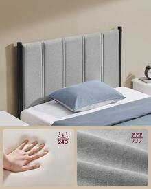 VASAGLE Bed Frames - 灰色 - 查看 5