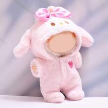 [Clothes Only] New In Stock 17cm 1st 2nd 3rd Generation Labobo Doll Outfit,  Cute  Pink Set, Clothes For Labubu - 彩色 - 查看 3