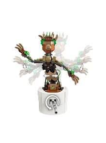 LEGO 76297 Super Heroes Dancing Groot Adult Building Block Set, Suitable As A Gift - Multicolor - View 3