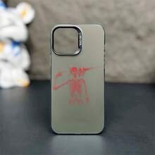 Adecuado para 16ProMax/16Plus/16Pro/16, 15/14/13/12/11 Todas las Series Nueva Funda Protectora de Teléfono con Patrón Creativo de Moda, Gradiente Deslumbrante IMD Láser, a Prueba de Golpes y Antideslizante, Funda Híbrida Clásica e para Regalar. - Negro - Ver 5