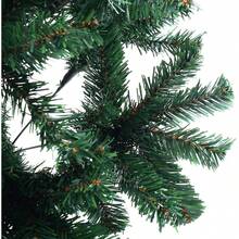 4 piedi/5 piedi/6 piedi/7 piedi Albero di Natale, Palline per Albero di Natale, Albero di Natale Artificiale, Albero di Pino di Natale con Supporto Metallico Pieghevole Solido Perfetto per Decorazioni Natalizie Interne ed Esterne, Facile da Montare, Regali di Natale, Verde