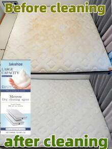 jakehoe 1pc/300ml/100ml/120ml Mattress Cleaner, Multi-Purpose Cleaning Solution For Mattress, Carpet, Upholstery, Curtains, Suitable For Light And Dark Fabrics, Pet Stains