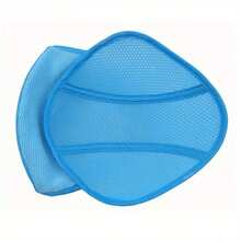Removable & Washable Helmet Liner Pad, Blue, Breathable & Sweat-Absorbent, Suitable For Construction Site - Blue - View 1