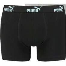 Puma Mens Boxershorts 3-Pack - Jet Black - View 2