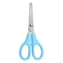 1pc Rounded Tip Scissors, Multi-Purpose Craft Scissors With Comfortable Grip, Suitable For Office, Home, School,For School Supplies,Back To School - Purple - View 8