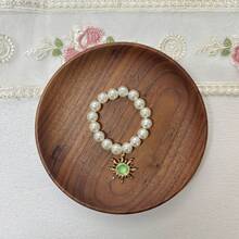 （仅配件）珍珠项链适用于第一代和第二代小雕像，适合玩偶服装装饰，时尚玩偶可爱配件吊坠和装饰