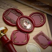 1 新款相框蜡封复古专用蜡封印章头DIY卡片信封结婚请柬剪贴簿-不对称技术 - 多尺寸 - 查看 3