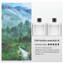 Máquina de aromaterapia con conexión USB para montaje en vehículo, difusor de aceites esenciales de escritorio, máquina de aromaterapia para rociar habitaciones de hotel, desodorización de baños y difusor de aire para salas de estar y dormitorios con modo silencioso. Disponible con 5 tipos de aceites esenciales. Ambientador de coche con batería recargable por USB, adecuado para el hogar, el coche, espacios pequeños, nuevos accesorios para coche, decoración exterior y decoración del jardín.