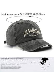 1顶男女通用水洗纯色刺绣字母棒球帽，适合户外休闲运动穿着，也可作为节日礼物赠送。 - 卡其色 - 查看 6