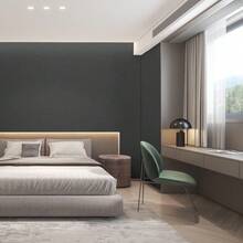 لفة ورق حائط رمادي أحادي اللون بطراز بسيط لحمام وغرفة المعيشة والبار والمطعم وديكور الجدران وطاولة القهوة وخزانة الملابس، ملصق قابل للتقشير واللصق للمطبخ والحمام والفصل الدراسي والمكتب والسكن الداخلي، سهل التمزيق والتركيب بدون بقايا، المقاس 15.5 بوصة/196.8/118.1/39.3 بوصة - رمادي - مشاهدة 8