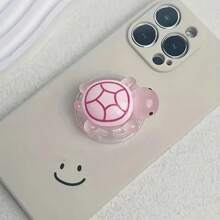 1 件全新可爱小乌龟气囊支架懒人桌面手机支架，便携式粘贴式，兼容 、Android 手机，生日、家人、朋友礼物，推拉式手机握把手机支架手机配件