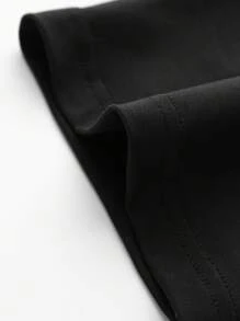 2 件套青少年男童休闲两件套，城市图案 T 恤和短裤，适合运动/夏季