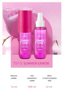 1件装 90毫升巴西夏日香氛喷雾，车载空气清新剂，为您带来一场嗅觉盛宴。持久留香，大容量高性价比，三种小众香型任您选择，高品质香薰，适用于任何场景的除臭增香，方便携带，国际畅销产品，女士香水，送礼佳品