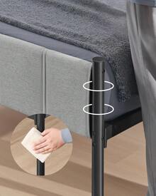 VASAGLE Bed Frames - 灰色 - 查看 6