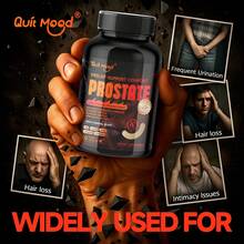 Quitmood Saw Palmetto Supplement For Men - Prostata And Urinaryy Health Care, 60 Capsules - Saw Palmetto Supplement Plus Pumpkin Seed, Pygeum, Turmeric, Quercetin And Sunflower Lecithin - 1 bottle - 查看 6