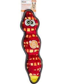 Outward Hound Seamz Gator Plush Dog Toy, Large - Snake - 查看 5