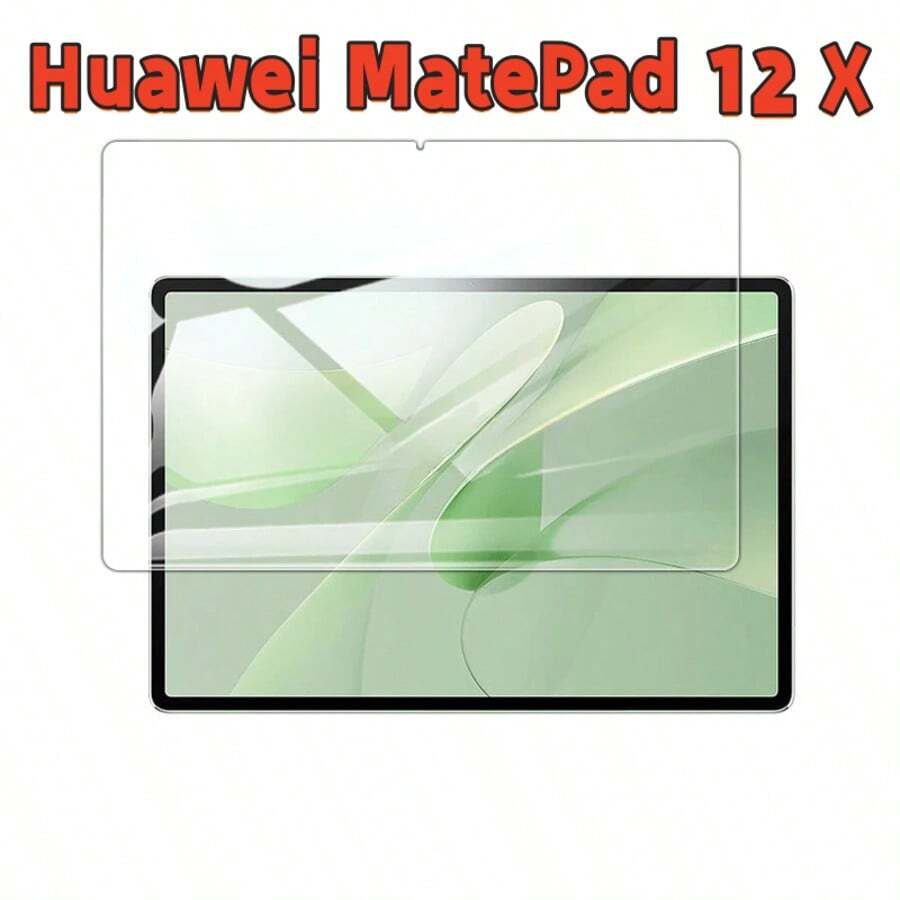 适用于华为MatePad 12 X 高清平板电脑钢化玻璃透明屏幕保护膜适用于华为Mate Pad 12X 全覆盖保护前膜 - 無色 - 查看 1