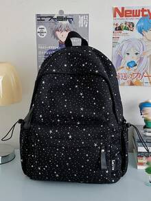 星光尼龙面料小清新女生背包适合青少年作为防水轻便的格纹背包，适合青少年女大学生和白领，非常适合学校、大学、工作、商务 - 彩色 - 查看 12