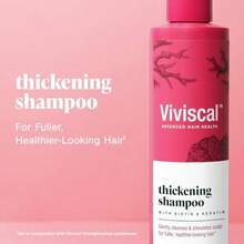 MViviscal Thickening Shampoo Formulated With Biotin And Keratin Fortified With Marine Collagen And Seaweed Extract Gthens And Reduces Breakage Healthier Looking Hair 250ml 8.45 Fl. Oz. 5001 - 如圖 - 查看 2