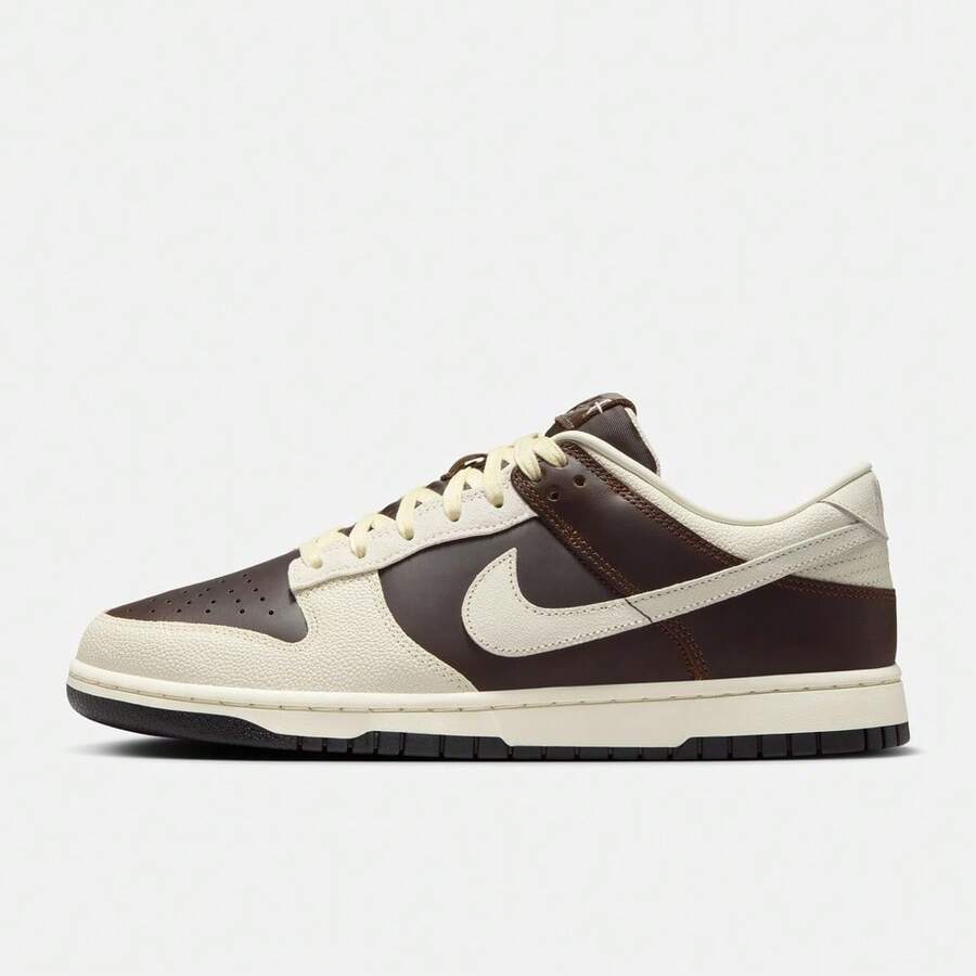 男子 Nike Dunk Low 复古休闲运动鞋低帮 IH7333-200 - 棕色 - 查看 1