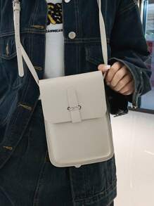 Sac bandoulière carré mode simple et polyvalent