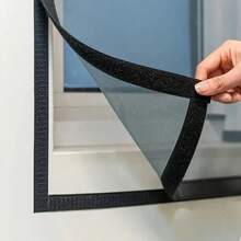 قطعة واحدة من الشاشه ذاتية اللصق المضادة للبعوض على النافذة، مضادة للبسكويت على الشاشة، سهلة التنظيف بدون ثقب، قابلة للإزالة على نافذة المنزل