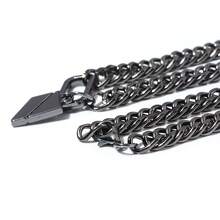 1 件装游戏爱与深空拉斐尔角色扮演项链男女通用金属叶吊坠朋克运动链饰品配饰礼物 - 彩色 - 查看 6